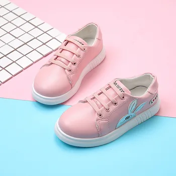 

Girls sports shoes 2020 spring and autumn new casual princess shoes student board shoes soft bottom shoes Running Sports Shoes