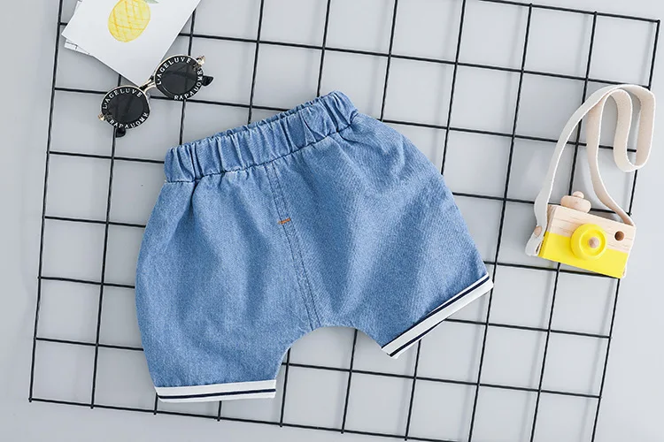 Baby Boys Clothing Sets Cute Summer Rocket T-Shirt Toddler Clothes Suit for Kids Outfits Denim Shorts Outfit Infant Boy Clothes (20)