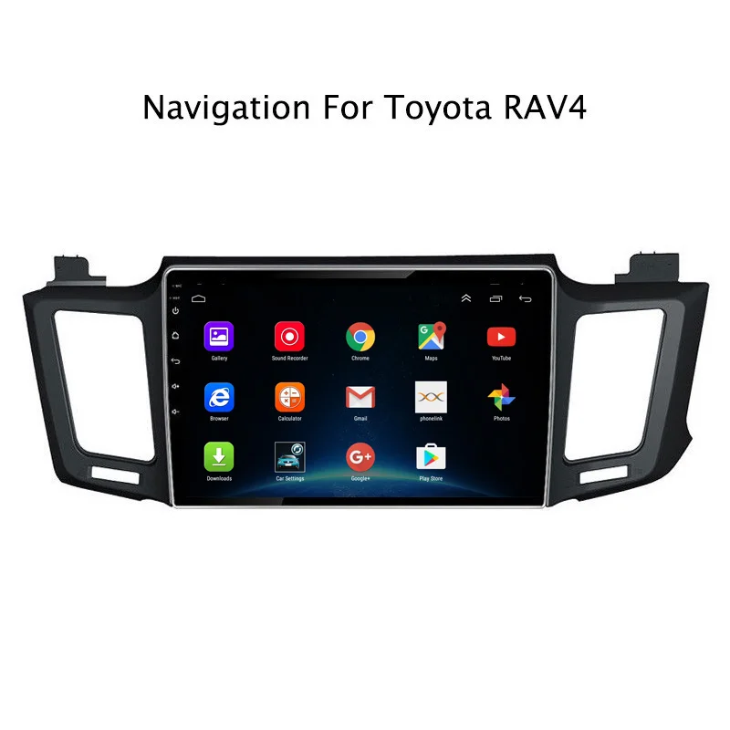 Perfect 10.1Inch Android 8.1 Car DVD GPS Navigation Player For Toyota RAV4 2013-2018 4G LTE with SIM Card Slot 2DIN Car Radio Stereo 2