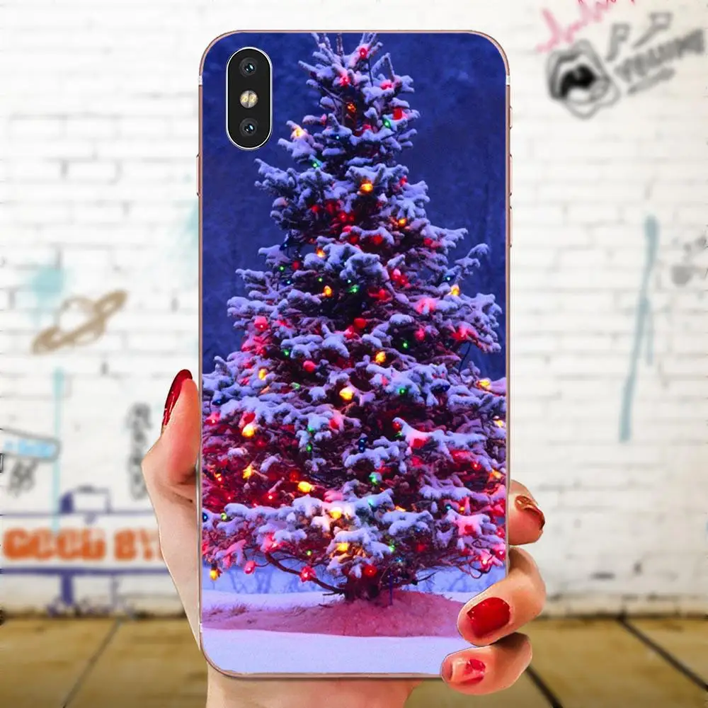 Мягкие чехлы из ТПУ кожи Капа для LG G2 G3 G4 G5 G6 G7 K4 K7 K8 K10 K12 K40 мини стилус ThinQ Рождество - Цвет: as picture