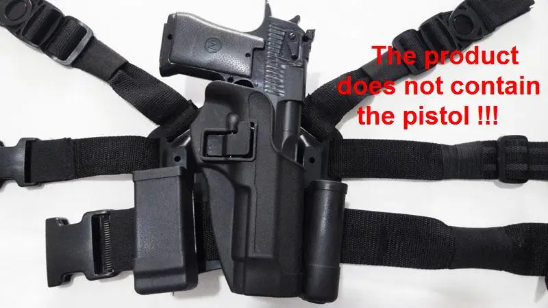 Высококачественные 4 в 1 Тактические 2 мешочки на платформе снаряжение кобура до