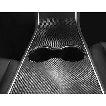

Accessories Center Console Sticker Kit For Tesla Model 3 Inner Holder Top