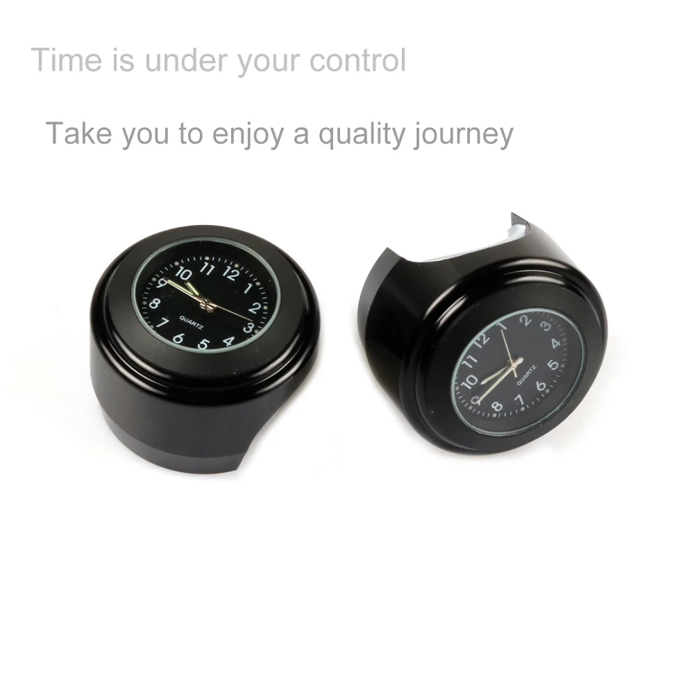 Motorcycle Moto Clocks Watch Waterproof Handlebar Mount accessories for
