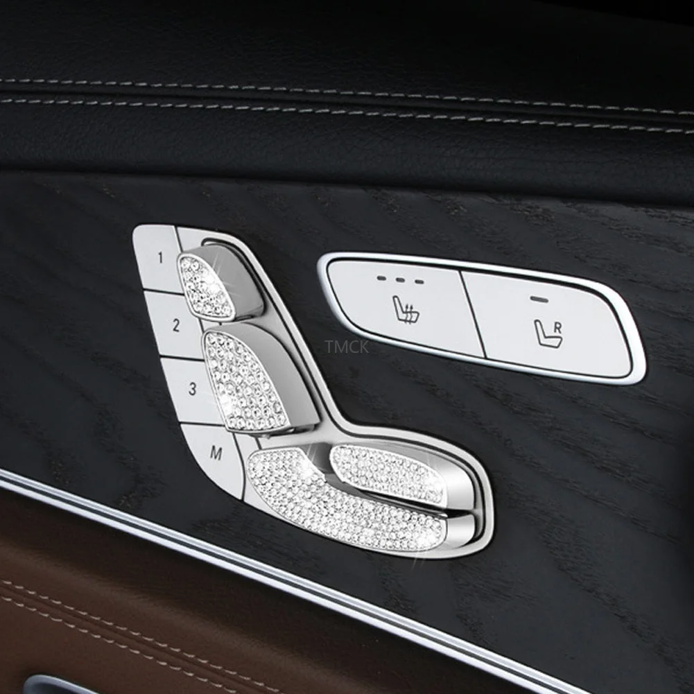 8 шт. для Mercedes Benz E Class W213 2016 2017 аксессуары стайлинга автомобилей переключатель