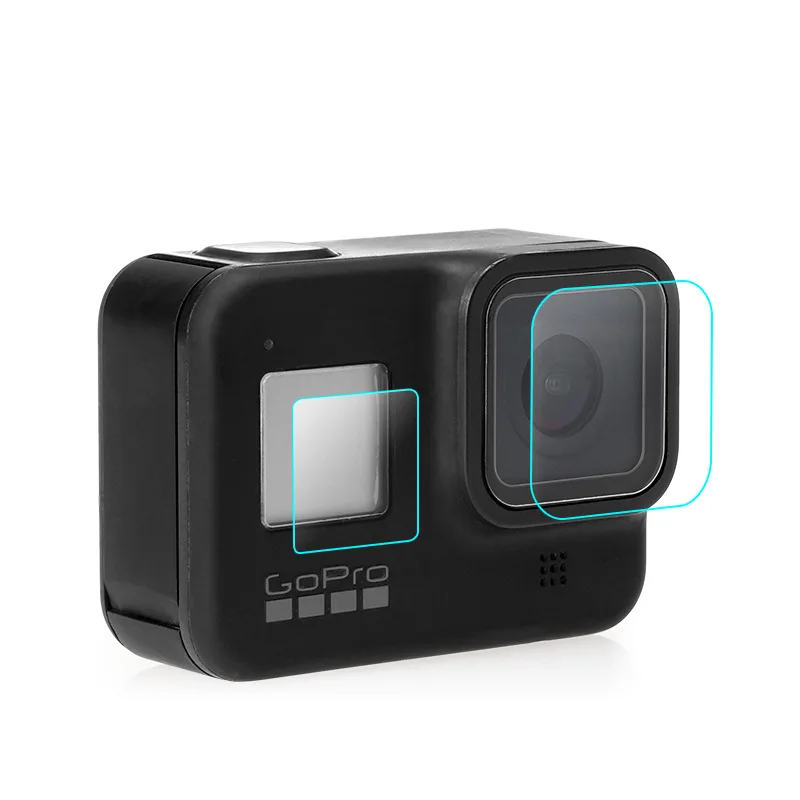 Пленка из закаленного стекла для камеры Gopro hero 8 black 1 пленка переднего объектива