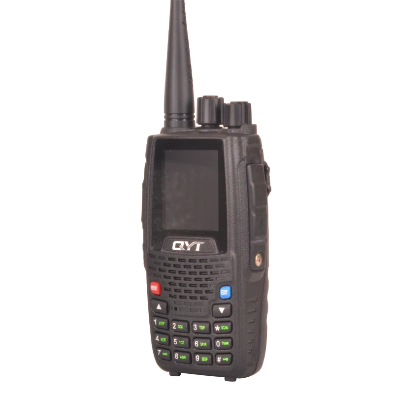 QYT KT-8R четырехдиапазонный скремблер VHF: 136-174 MHz, 220-260MHz UHF: 400-480 MHz, 350-390MHz FM цветной экран двухстороннее радио