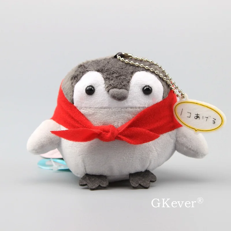 11-20 см Тоторо Плюшевые игрушки куклы милые kawaii положительная энергия мягкая игрушка-Пингвин животные игрушки Дети Рождество подарок на день рождения - Цвет: Red Cloak 9 cm