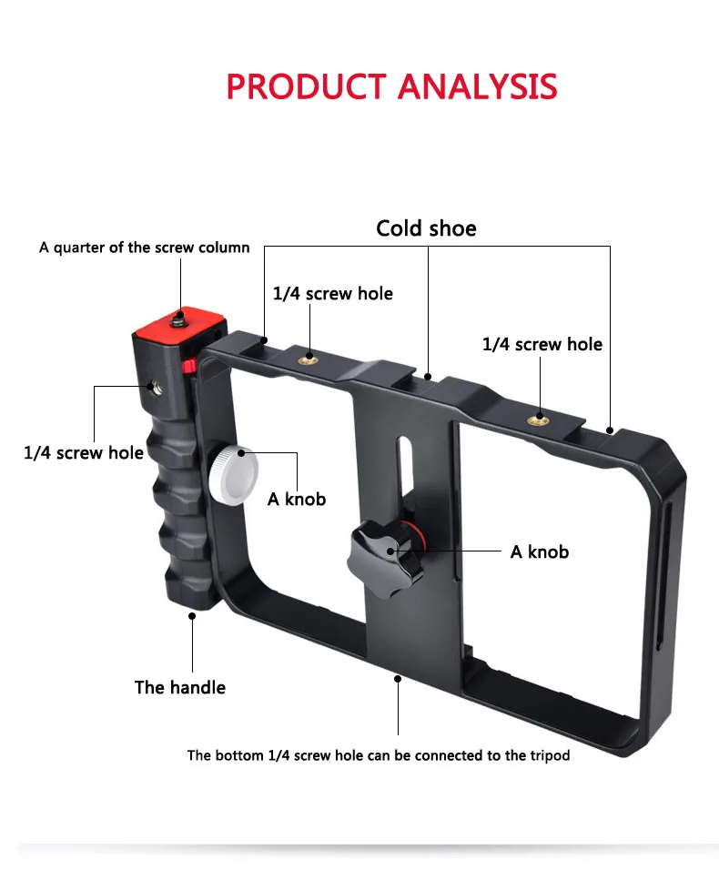 Coplus-estabilizador Portátil para Celular Estabilizador de Câmera Iphone xs xr x 8plus 6s Samsung s9 s8 s7 - Image 5