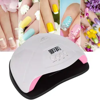 

Led Drying Lamp 120W Intelligent Timing UV Gel Lamp Nail Curing Machine Nail Polish Dryer Manicure Tool Nail Art Lamps Light