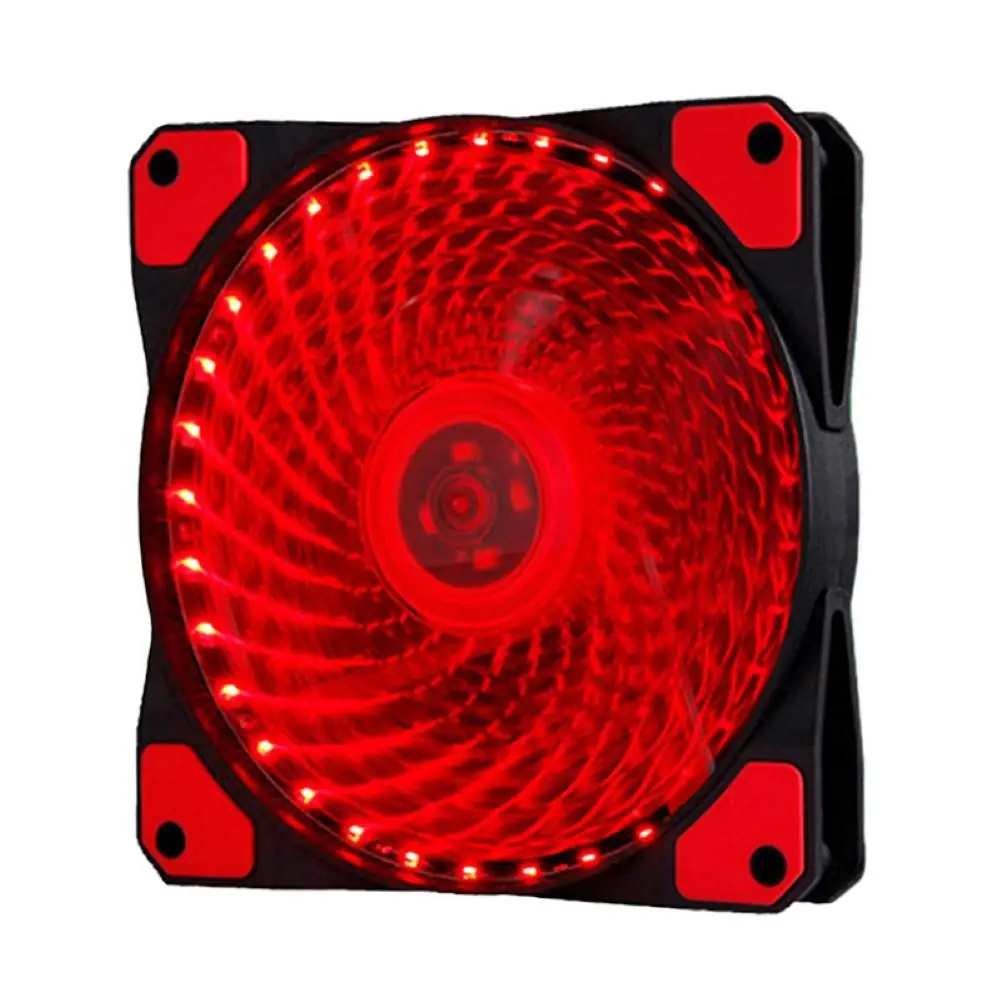 Новый ультра бесшумный вентилятор охлаждения 12 см 33 светодиода RGB светильник