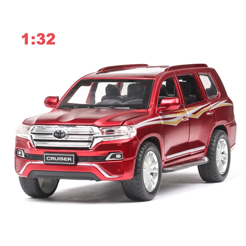 1/24 1/32 новый стиль игрушечный автомобиль TOYOTA LAND CRUISER Prado Металлический Игрушечный