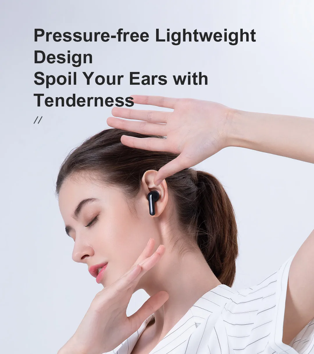 Horas de Música Fones de Ouvido sem Fio Bluetooth para Xiaomai Smartphone sem Fio Haylou Auriculares Tws Gt3 28 21 High Quality Eletrônicos