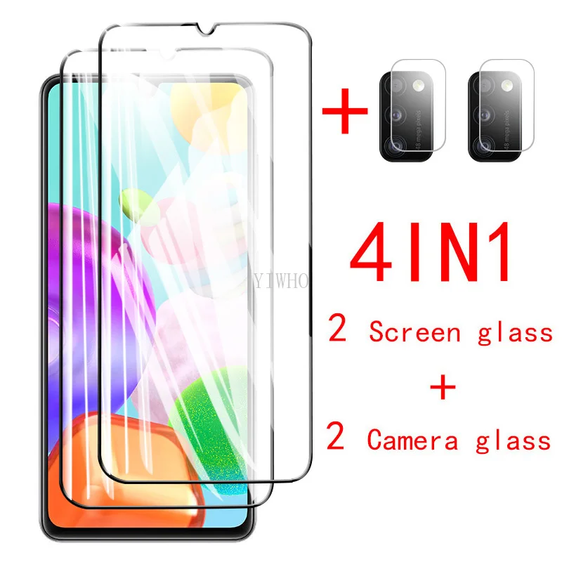 Vidrio templado para cámara samsung galaxy a41, película protectora de pantalla para cámara a 41 41a a415f, cristal de seguridad