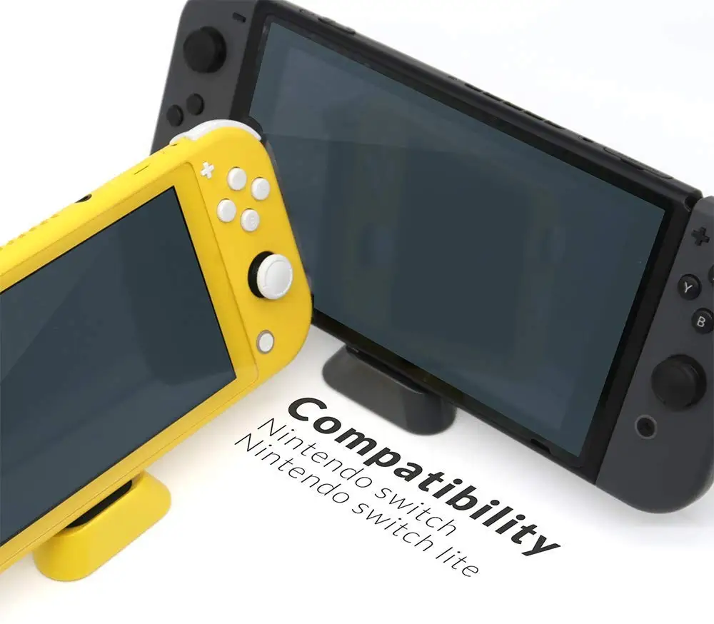 Зарядная док-станция для nintendo Switch Lite, компактная зарядная подставка с портом type C, совместимая с nintendo Switch Lite 201