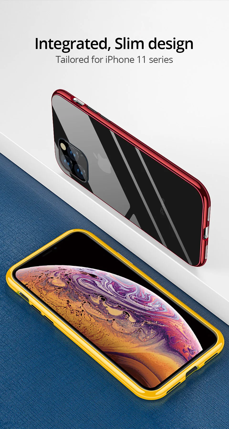 PZOZ Полный Магнитный адсорбционный чехол для iPhone 11 Pro Max закаленное стекло Передняя Задняя крышка чехол