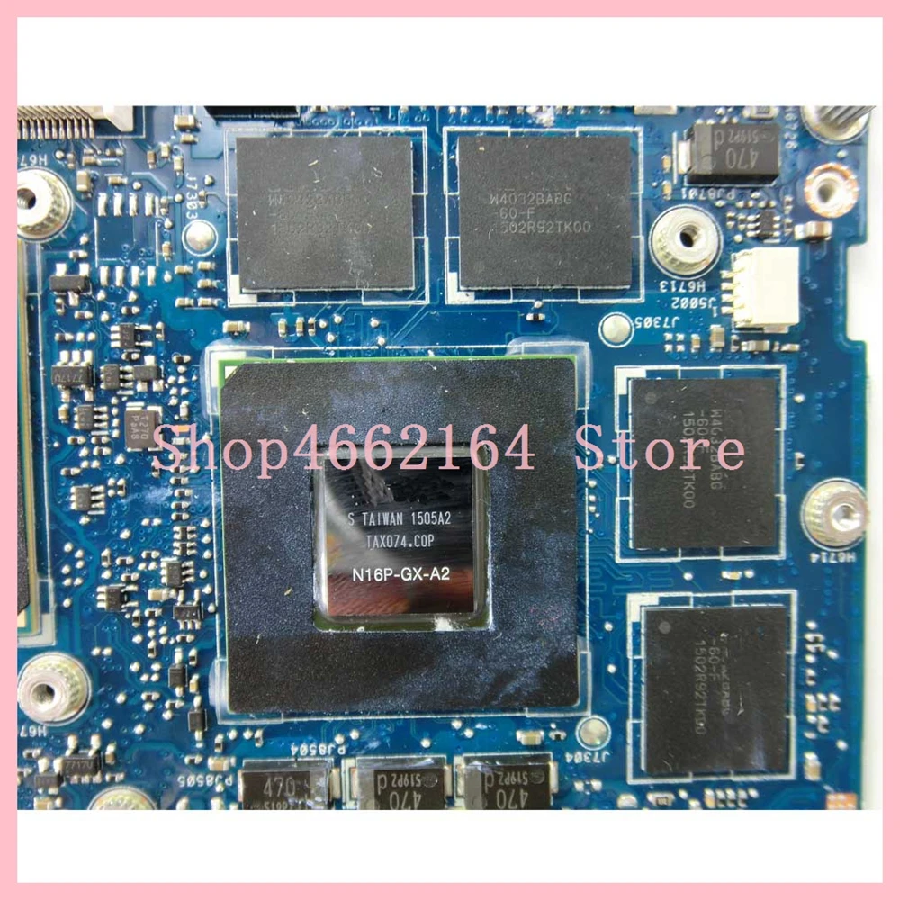 Best  N501JW motherboard I7-4750HQ CPU GTX960M 4GB RAM For ASUS G501J G501JW N501JW UX501J UX50JW FX60J L