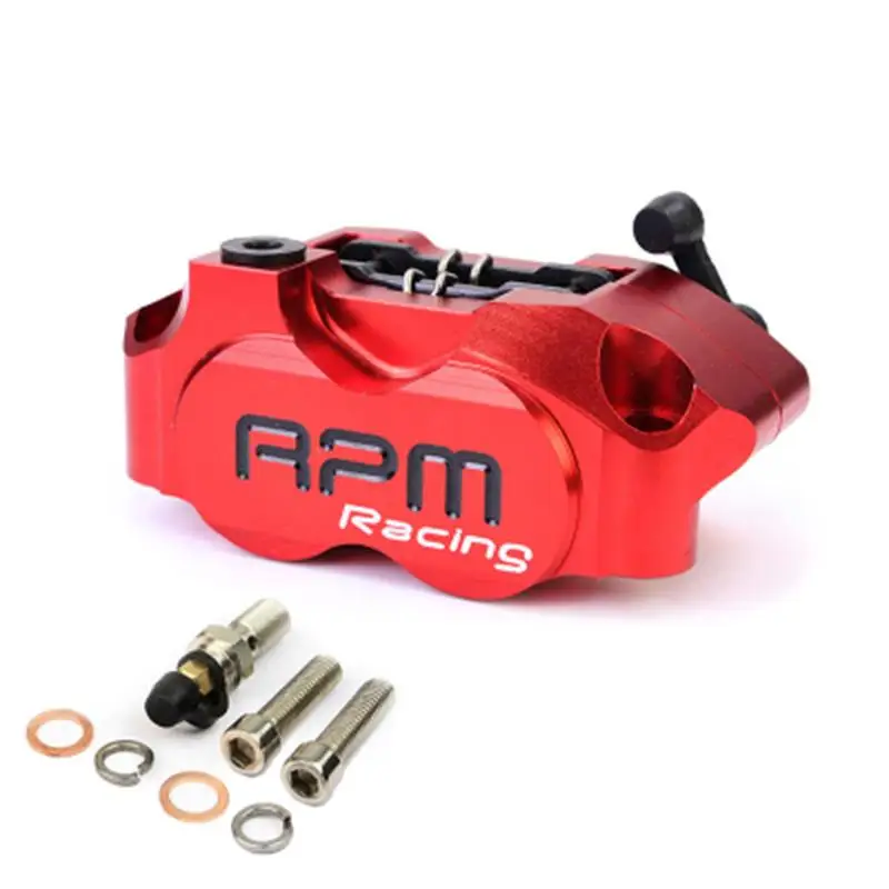 Motorcycle Rpm Brake Caliper Brake Pump 4 Piston 82mm Mounting For Yamaha Kawasaki Scooter Rsz Jog Force Dirt Bike