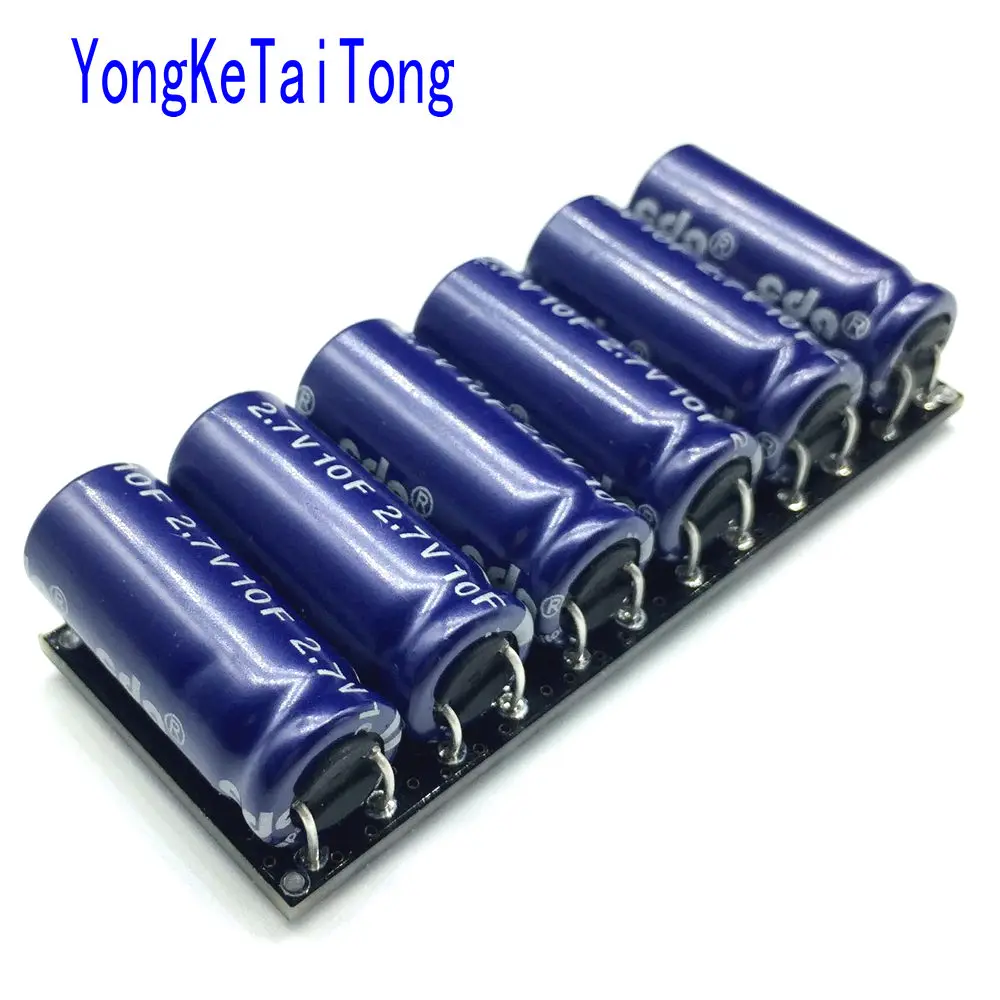 

2PCS 16V1.6F 16V 1.6F Farad capacitor module 2.7V10F super capacitor