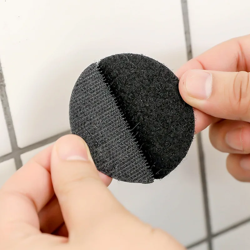 10Pcs Non-Slip Stickers Self Adhesive Hook Loop Fastener Tape Locking Dots Bed Sheet Sofa Fix Clip Floor Rug Carpet Mat Gripper