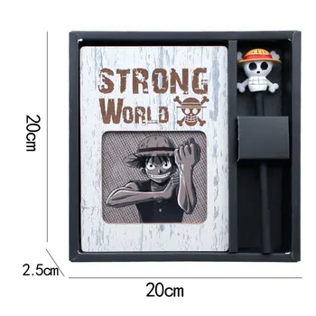 

Monkey D. Luffysuperhero various cartoon style notebook cartoon pass love notebook student notebook lovely stationery set gift