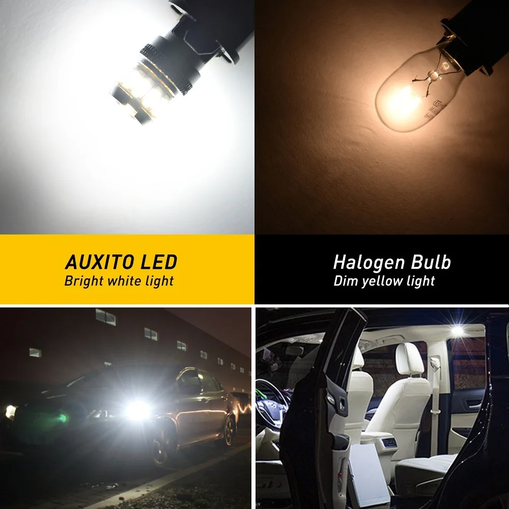 Car Interior Bulb W T10 Led 5730 8smd Canbus Error Free 12v - Temu