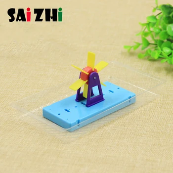 

Saizhi Homemade Water Wheeler Experiment DIY Materials Home School Educational Kit For Kids Students STEAM Educational Toys