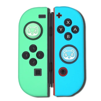 

For Nintendo Switch Joycon Handle Silicone Cover Animal FForest Friend Series Handle Protective Cover
