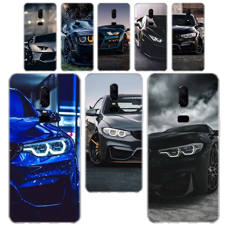 Синий автомобильный чехол Bmw для Oneplus 3 3T 5T 6 6T 7T 8 телефона s задняя крышка Pro