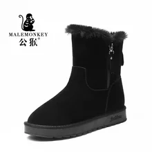 Г., модные женские зимние сапоги черного цвета утепленные сапоги-трубы на среднем каблуке, на плоской подошве, на молнии