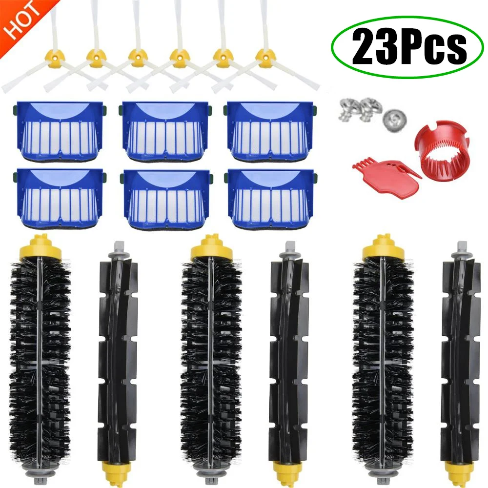 Replacement Accessories Kit for iRobot Roomba Vacuum Cleaner 600 Series