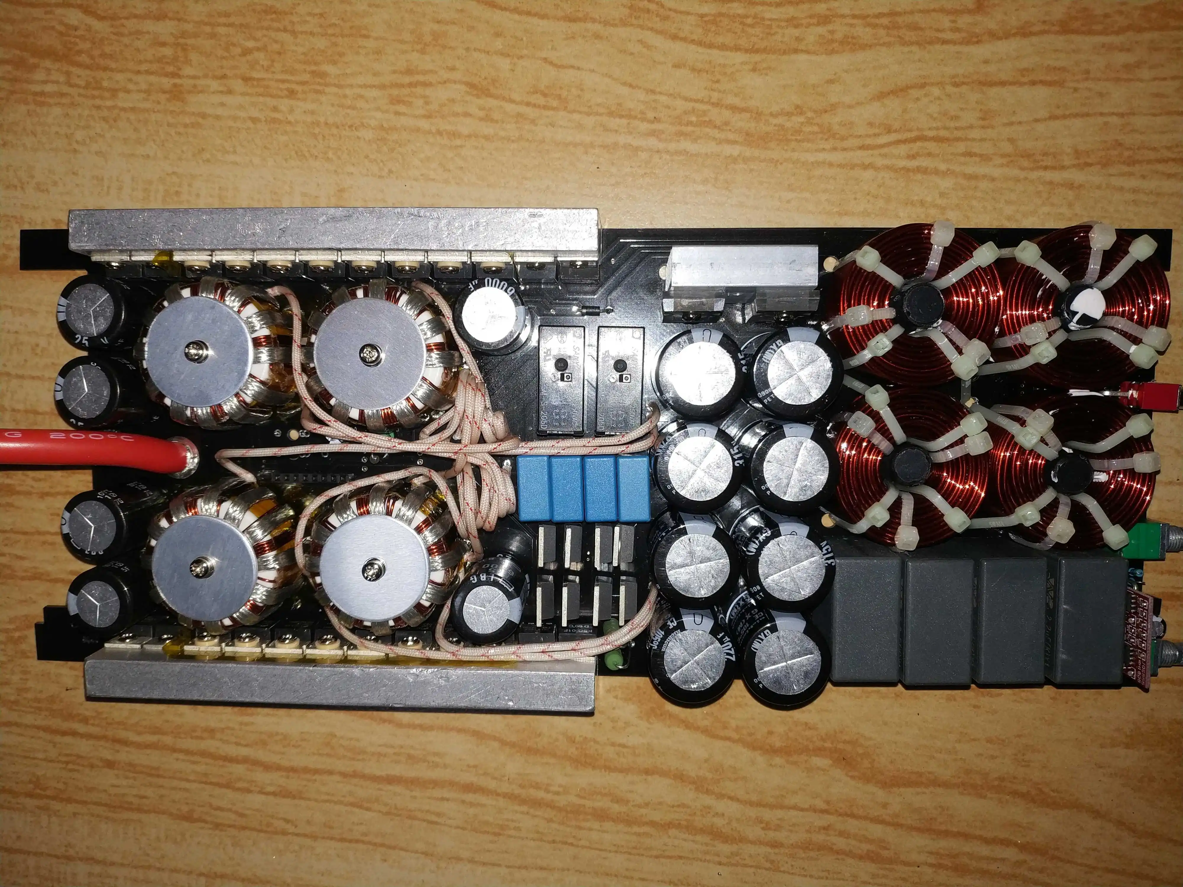 

Manual DIY Nano-amorphous Machine Single Silicon Rear Stage 24V4000W PW-950 Battery Converter