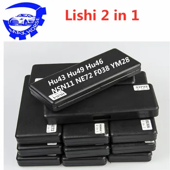 

LiShi 2 in 1 LiShi Tool Locksmith Tools LiShi Hu43 Hu49 Hu46 NSN11 NE72 F038 YM28 Tools for The Car for Auto