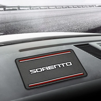 

1x Car Interior Sticker Anti Slip Mat For KIA SORENTO 2010-2020 Accessories Styling Dashboard Pad