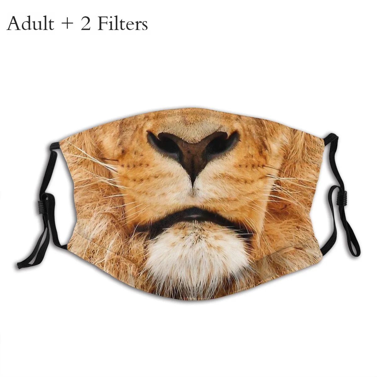 

Lion King Simba Song and Dance Drama Movie Protection's Mask Funny The Lion's Muzzle Washable Fabric Mask With Filters