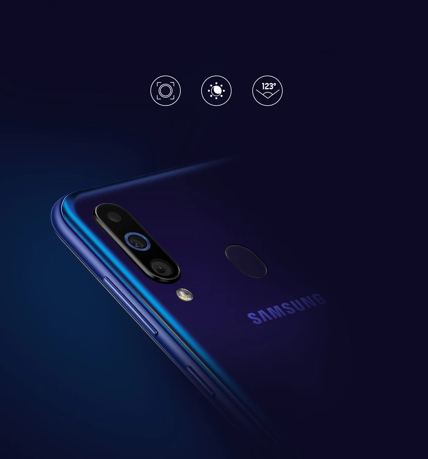 Samsung Galaxy A60 6GB NFC 6,3 дюймов полный скручитель Snapdragon 675 Восьмиядерный 6GB 3500mAh 32MP Camere сотовые телефоны