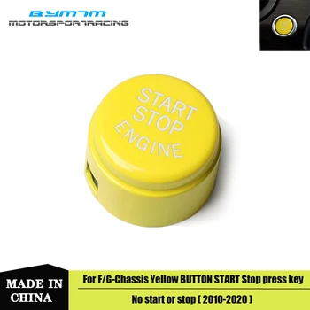 

Yellow Engine Start Stop button Cover NO Without start stop function For BMW F-Chassis F20 F30 F10 F11 F15 F16