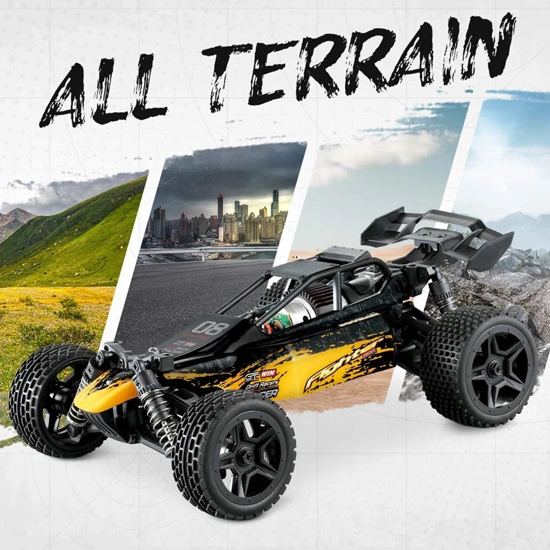 1:16 Radio RC Car High Speed RC Cars 4WD 36KM/H Off Road Buggy Truck Electric Drift Toy Trucks Yellow 1:16 Radio RC Car High Speed RC Cars 4WD 36KM/H Off Road Buggy Truck Electric Drift Toy Trucks Yellow