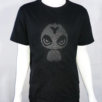 

DIY panda pattern clothing hot drill fashion decoration pattern