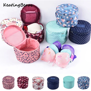 

Bra Underwear Organizer Portable Travel Makeup Storage Box Cosmetic Bag For Cosmetics Sanitary Napkin Storage Box