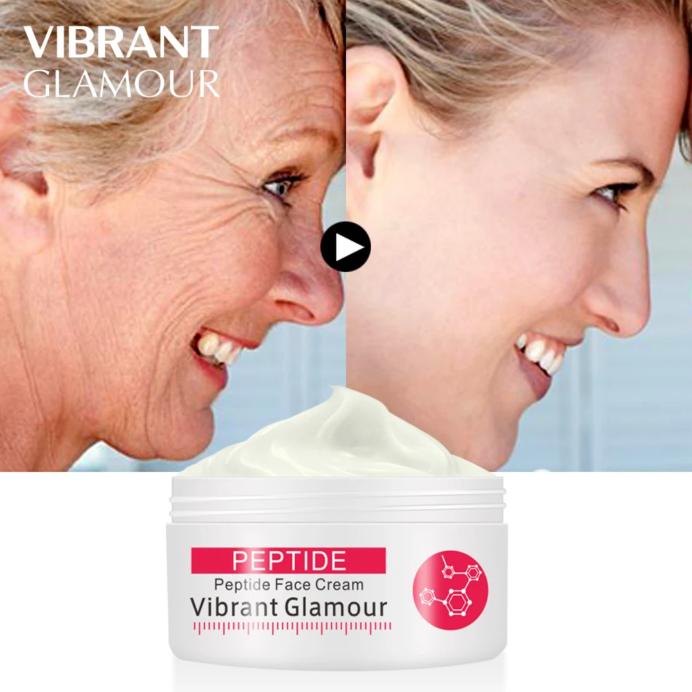 

VIBRANT GLAMOUR Argireline Pure Collagen Face Cream Anti Aging wrinkle Firming Anti Acne Whitening Moisturizing for women 30g