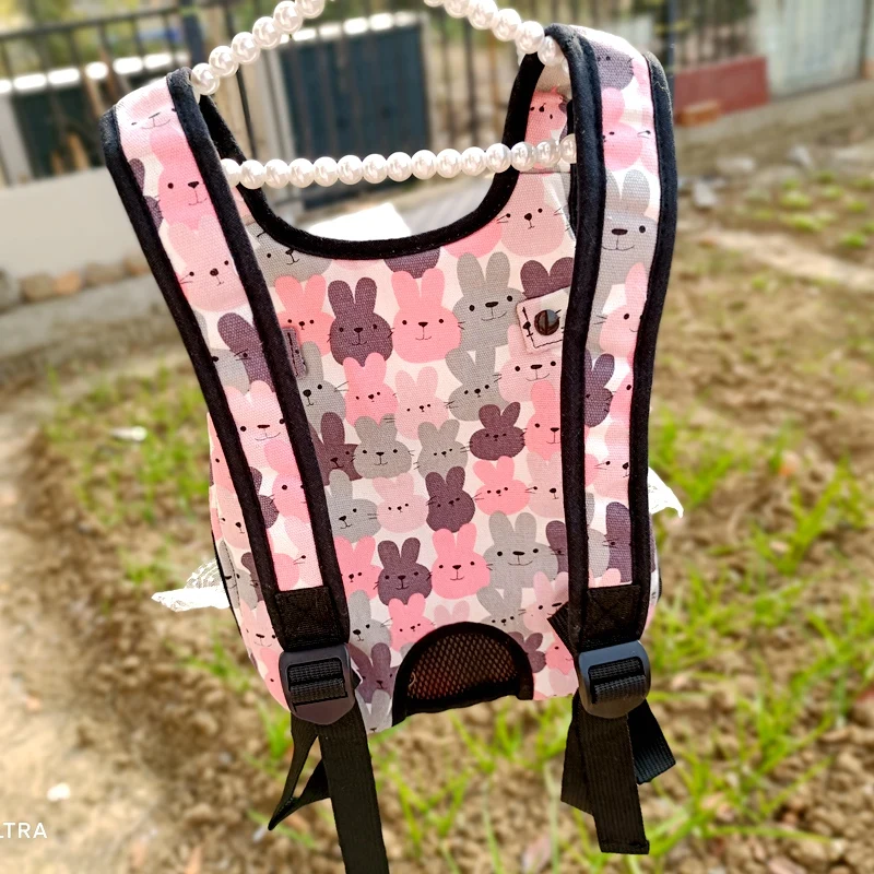 Mochila encaje para mascotas, bolso de viaje para perros pequeños, rosa, barato|Transportines para perros| - AliExpress