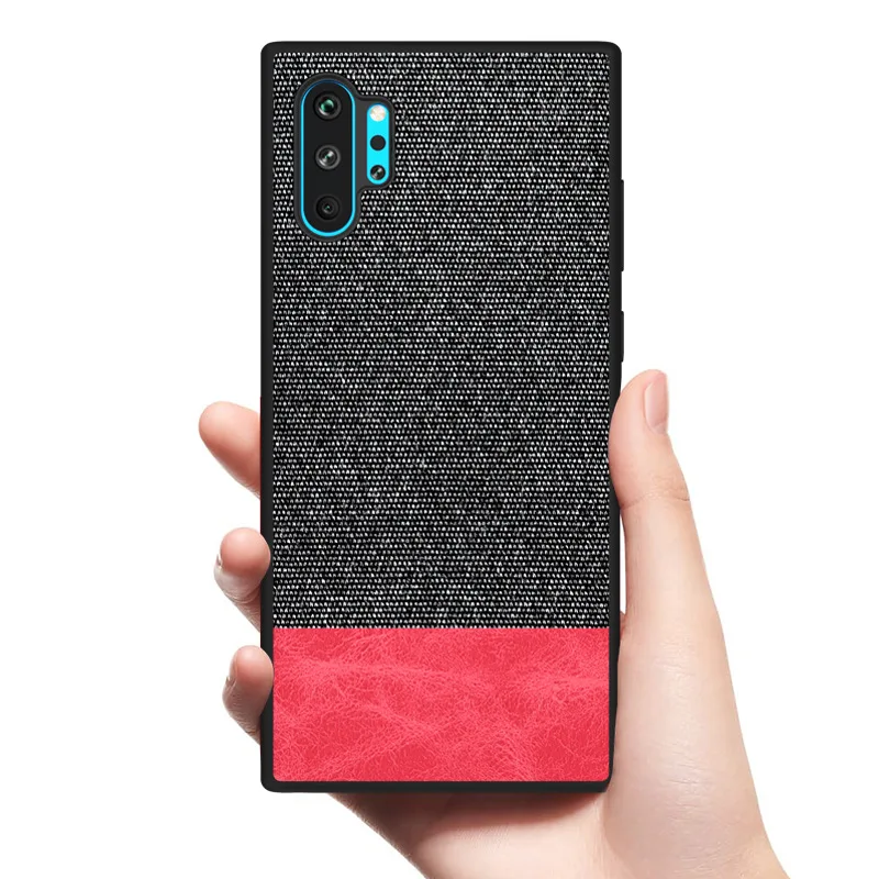 Для Galaxy Note 10cloth защитные силиконовые противоударные Чехлы для samsung Galaxy Note 10 S10 S9 S8 плюс M20 M10 A6 A7 A9 чехол