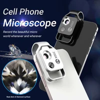 APEXEL Digital 200X Microscope Lens with CPL Mobile LED Guide Light Lamp Micro Pocket SuperMacro Lens for iPhone Samsung phones - Image 2