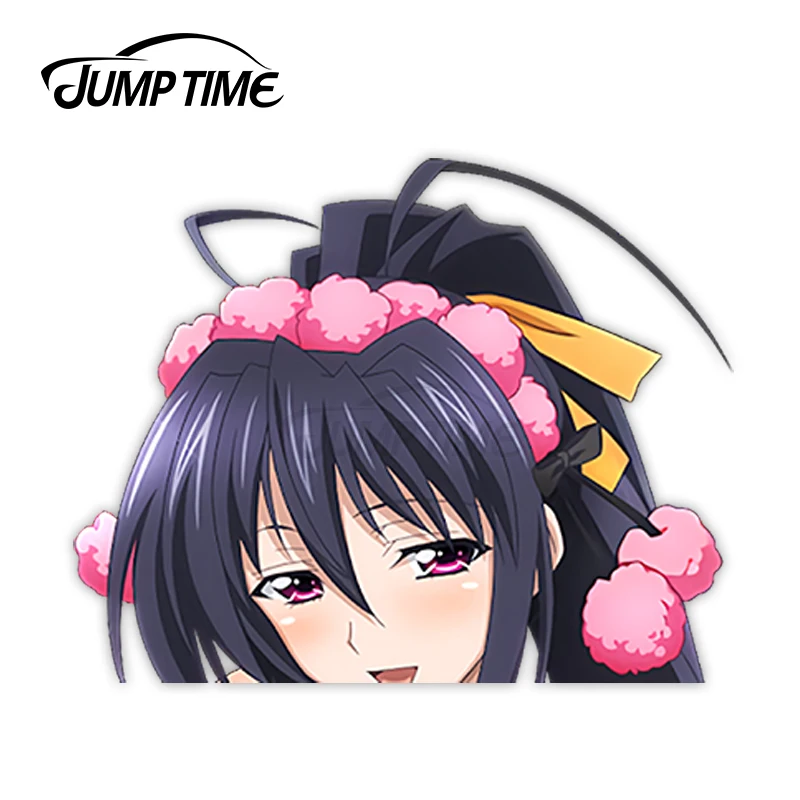 Аниме время прыжков старшая школа DxD Himejima Akeno 134 8 9 Бампер Окно шлем виниловая
