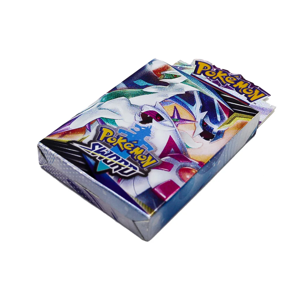 SWORD02 25 шт. Pokemon GO Cards GX кроссовки TGA TEAM BREAK 3D флэш-карта меч и щит солнце и луна коллекционный Подарок детская игрушка - Цвет: SWORD02