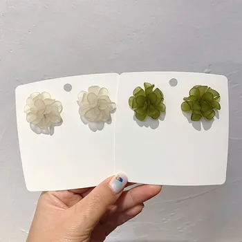 

New 2020 Dominated fashion Fresh Acrylic flowers Drop earrings Korean contracted sweet elegant Women earrings Jewelry