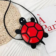 Детская модная сумка через плечо милая сумка на плечо в форме черепахи новая забавная сумка через плечо в форме бриллианта