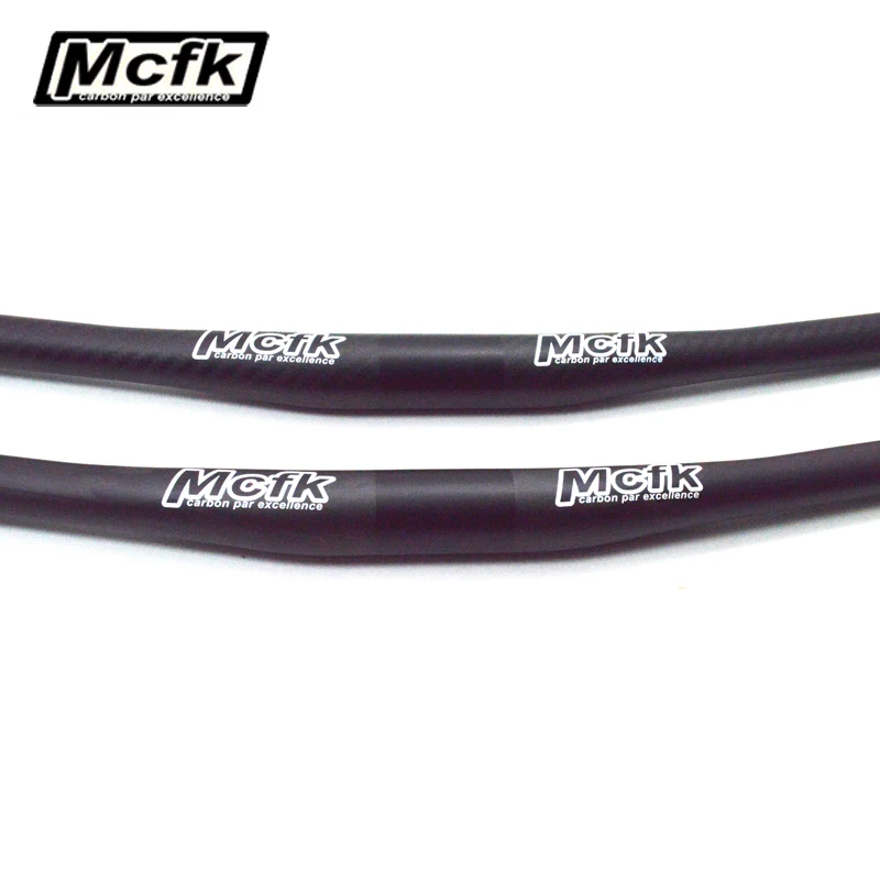 Mcfk Full Carbon Fiber MTB Bicycle Handlebar, 9 Degree Mountain Bike Cycling Parts Bars 31.8mm, Sports Goods