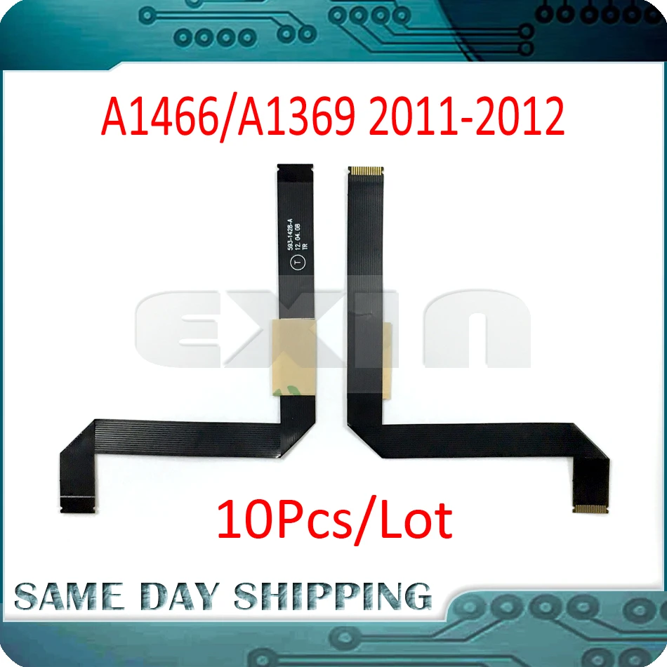 

10Pcs/Lot for Apple MacBook Air 13.3" A1369 Touchpad Trackpad Track Pad Ribbon Flex Cable 593-1428-A (922-9667) 2011 2012 Year