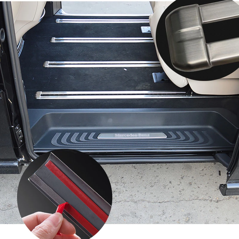 Seat Track Trim Slide Bright Bar Rail Modification Decoration For Mercedes Benz V Klasse Vito W447 Viano Valente V220 V250 V260 Chromium Styling Aliexpress